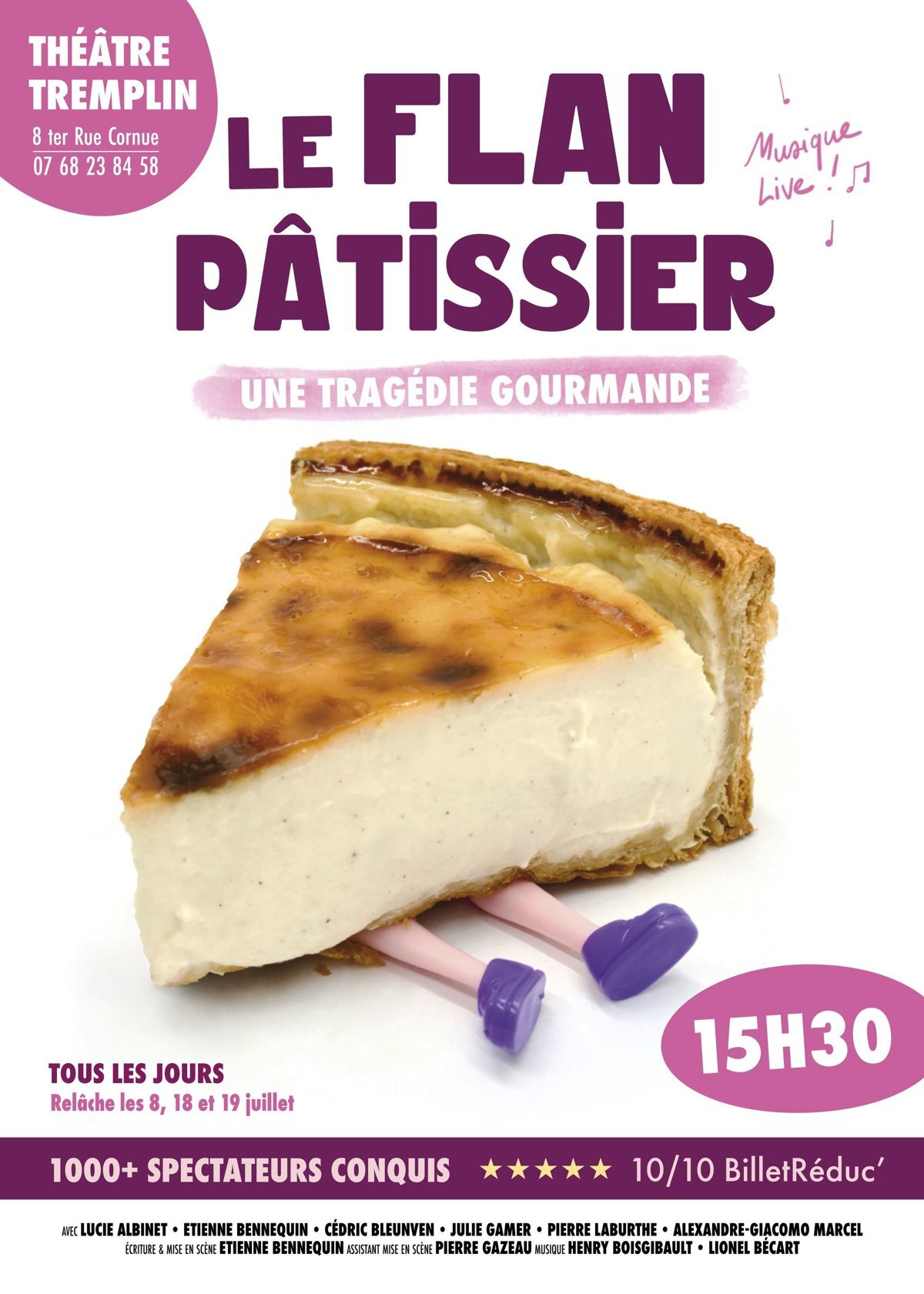 Affiche de Le Flan Pâtissier